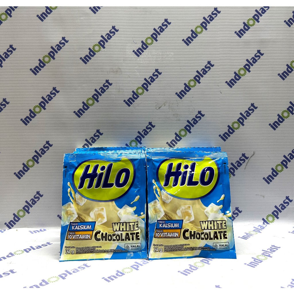 

10PCS HiLo White Chocolate Minuman Bubuk Susu Coklat Putih Tinggi Kalsium