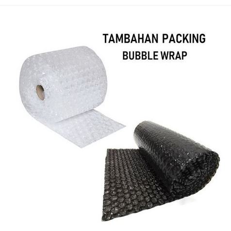 

BUBBLE WRAP TAMBAHAN PACKING EXTRA AMAN