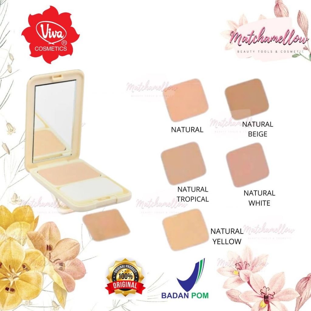 MATCHA VIVA QUEEN TWO WAY CAKE | REFILL VIVA QUEEN TWO WAY CAKE / BEDAK VIVA