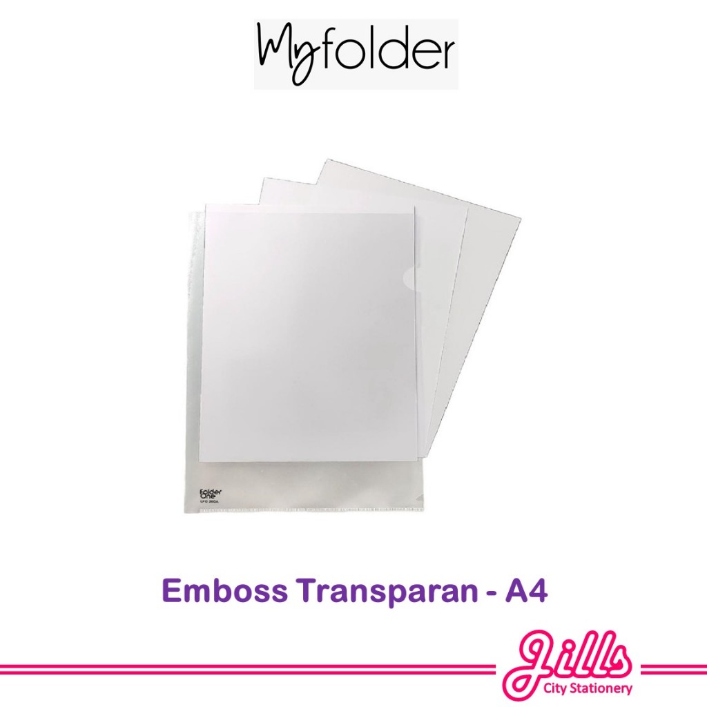 

MyFolder Map Plastik Bening / Map L Folder CPP Embos A4/FC