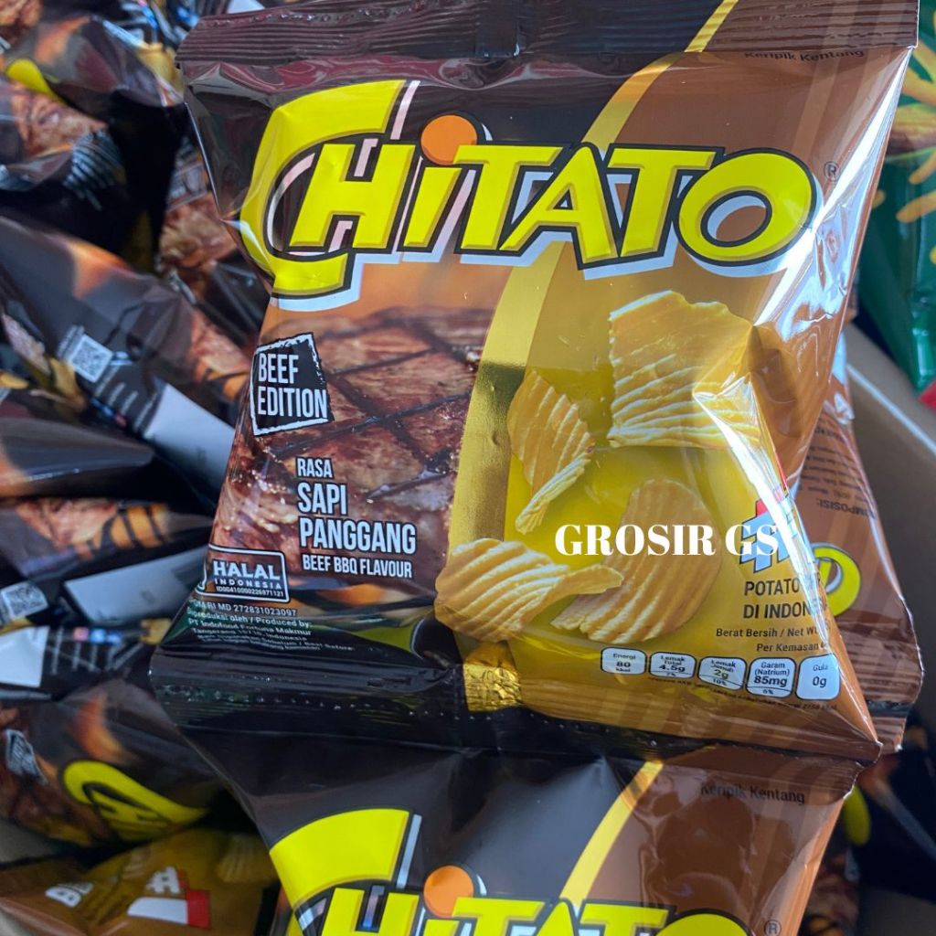 

[GSSNACK] Chitato Sapi Panggang ISI 10PCS kemasan baru @15gr