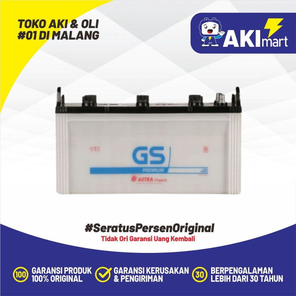 GS Astra Premium N120 Aki Mobil