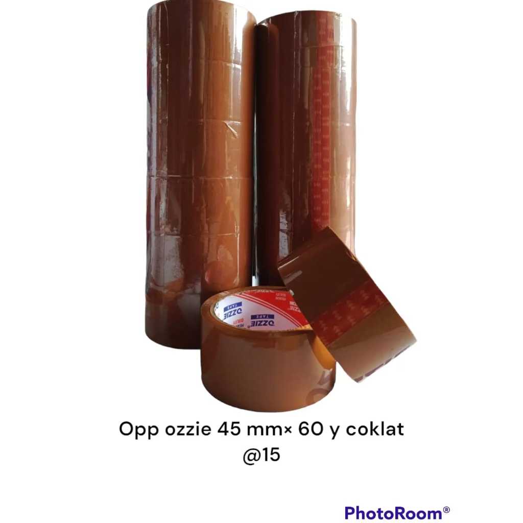 

LAKBAN (COKLAT OZZIE 6 PCS ) 60 YARD (2 inch) KUALITAS TERBAIK MURAH