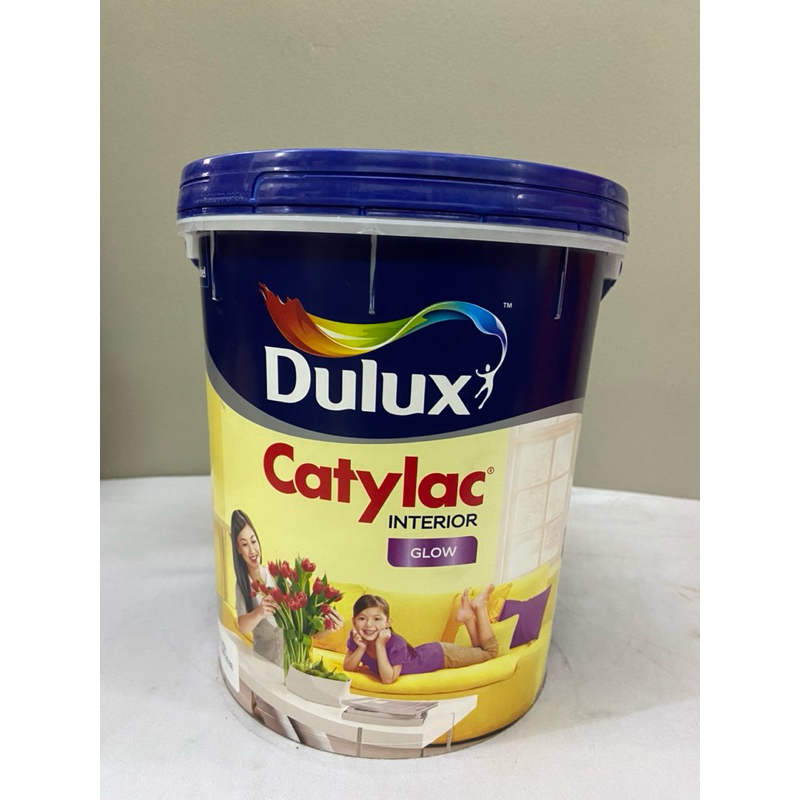 CAT TEMBOK INTERIOR/CAT TEMBOK DALAM/CAT TEMBOK DULUX CATYLAC INTERIOR GLOW 5 KG