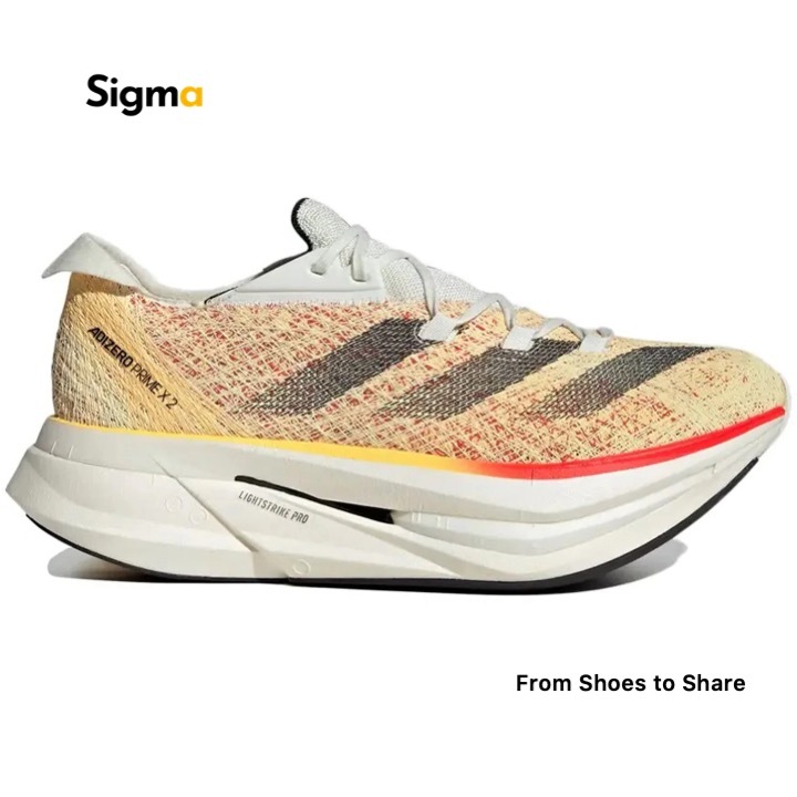 Sepatu Lari Adidas Adizero Prime X 2 Strung Ivory Pack