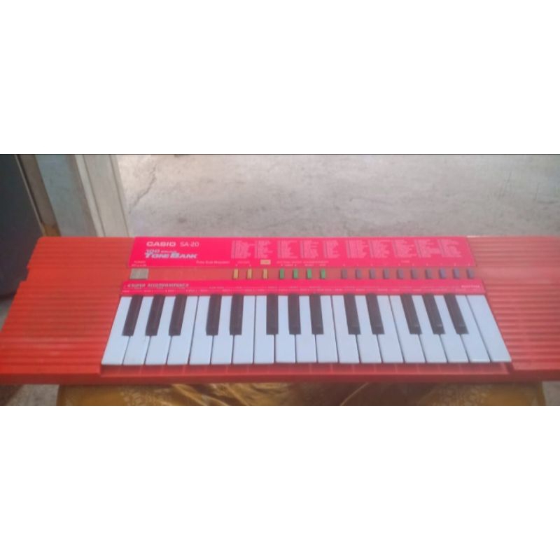 Jual keyboard piano drumband  casio sa 20