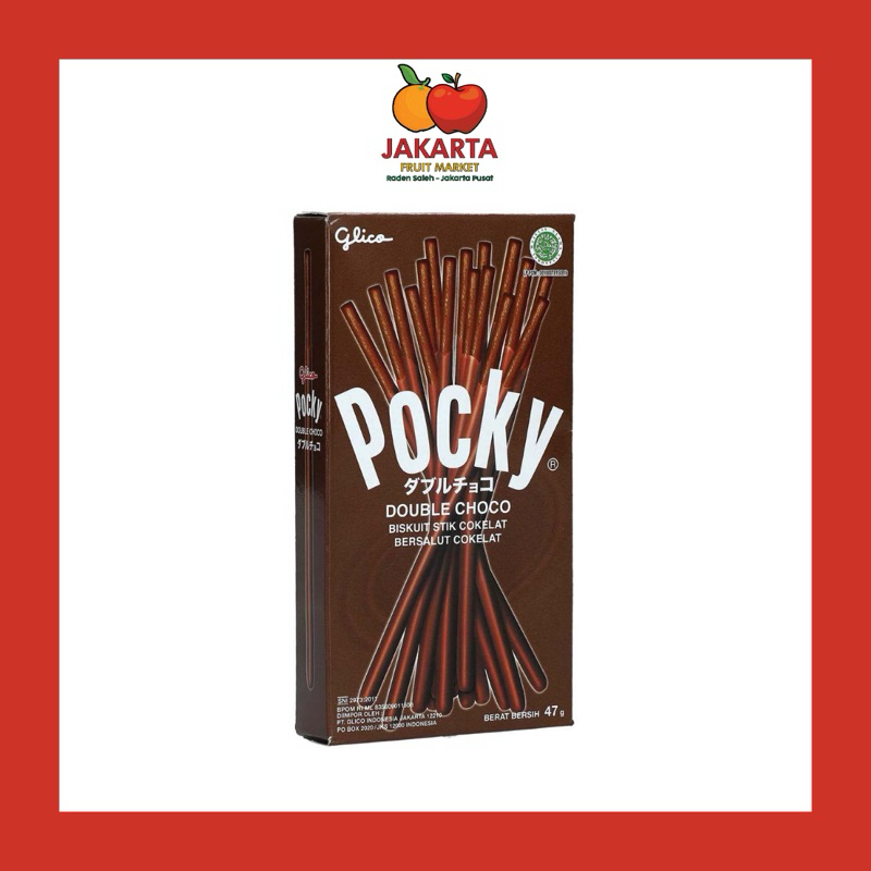 

GLICO POCKY DOUBLE CHOCO 47G