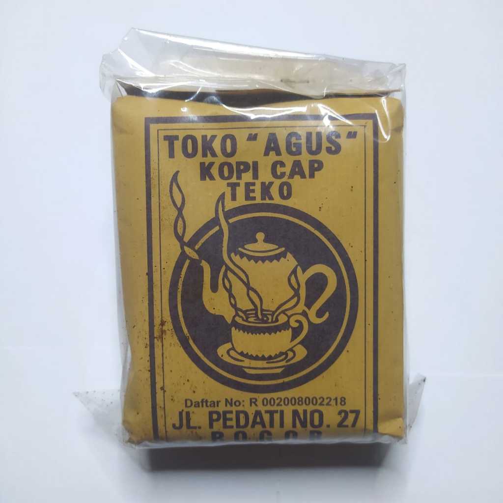 

Ay00! Kopi Cap Teko 250gr Tanpa Gula Toko Agus Khas Bogor Murah Enak dan Harum