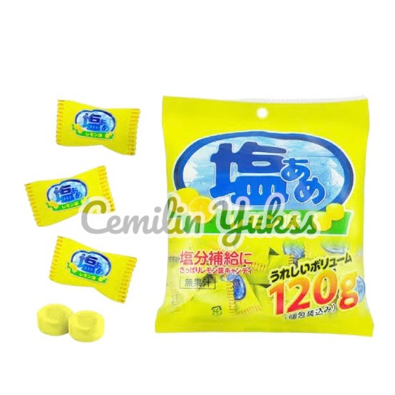 

Pikin Japan Salt Lemon Candy 120g Permen Keras Rasa Lemon Permen Rasa Lemon