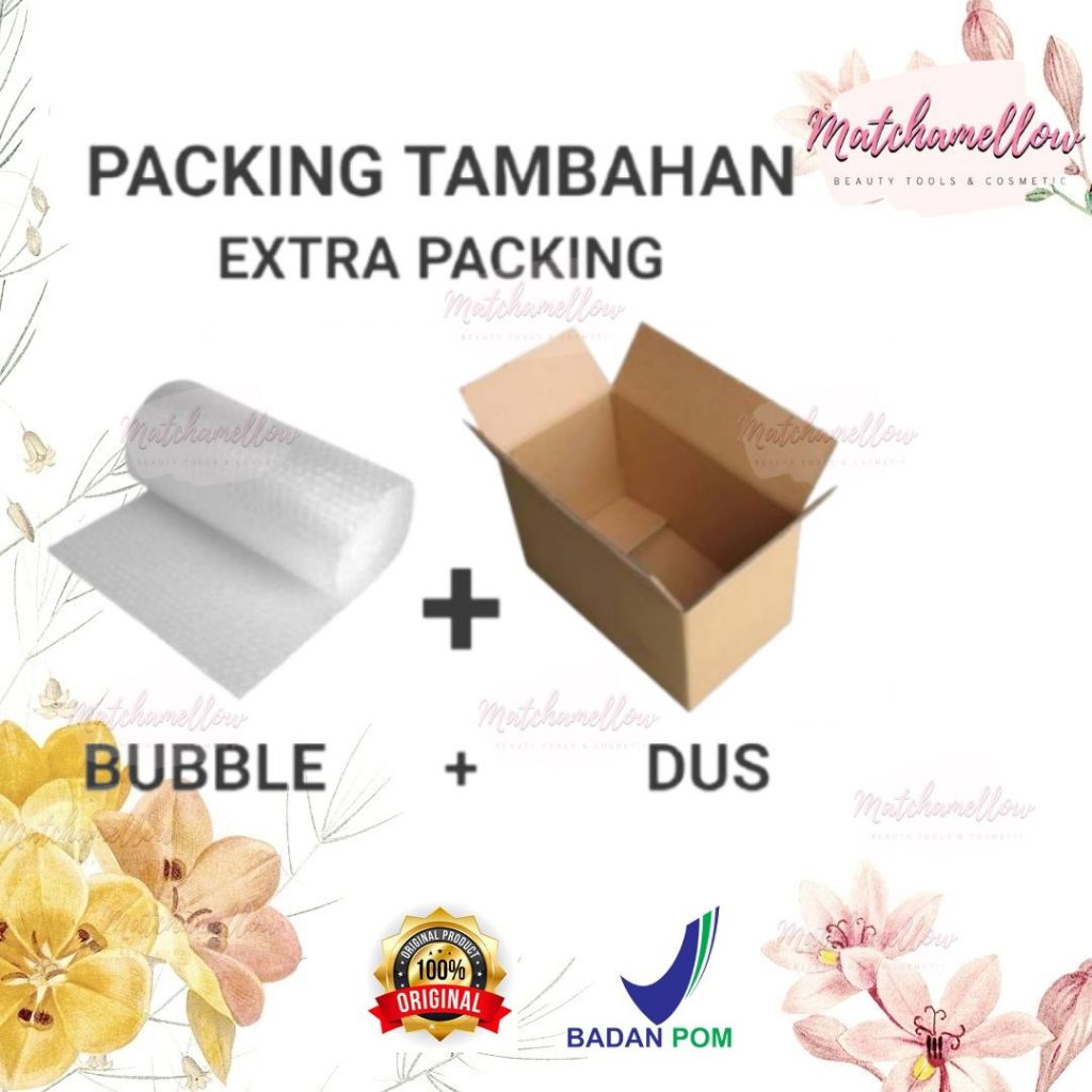 

❄️MATCHA❄️ DUS BUBBLE PACKING AMAN