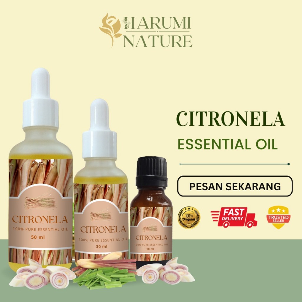 Citronela Essential Oil Minyak Sereh Alami