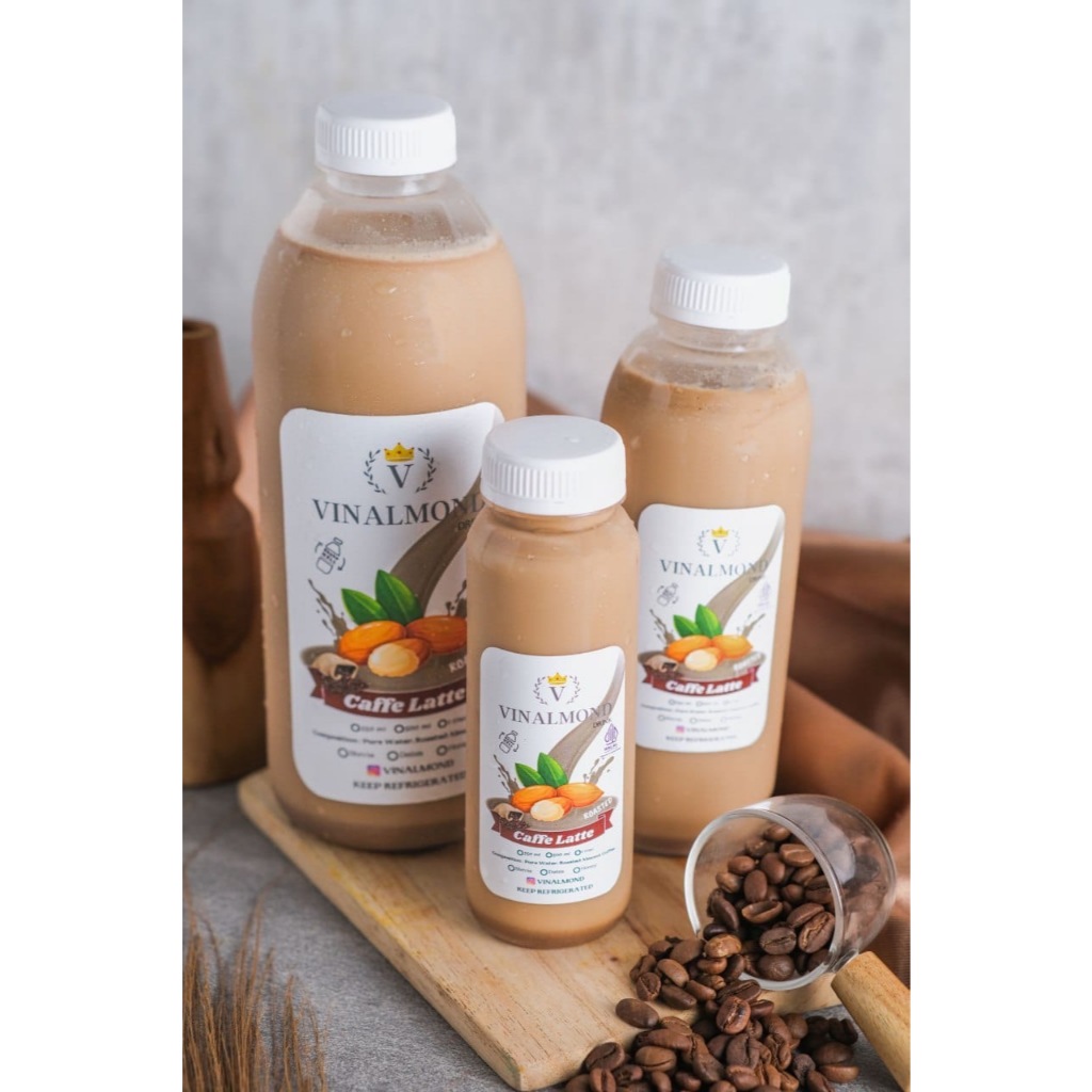 

Susu Almond VinAlmond varian Caffe Latte