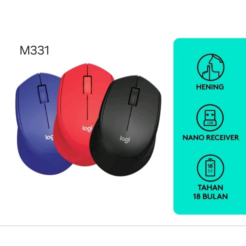Mouse Wireless Logitech M331