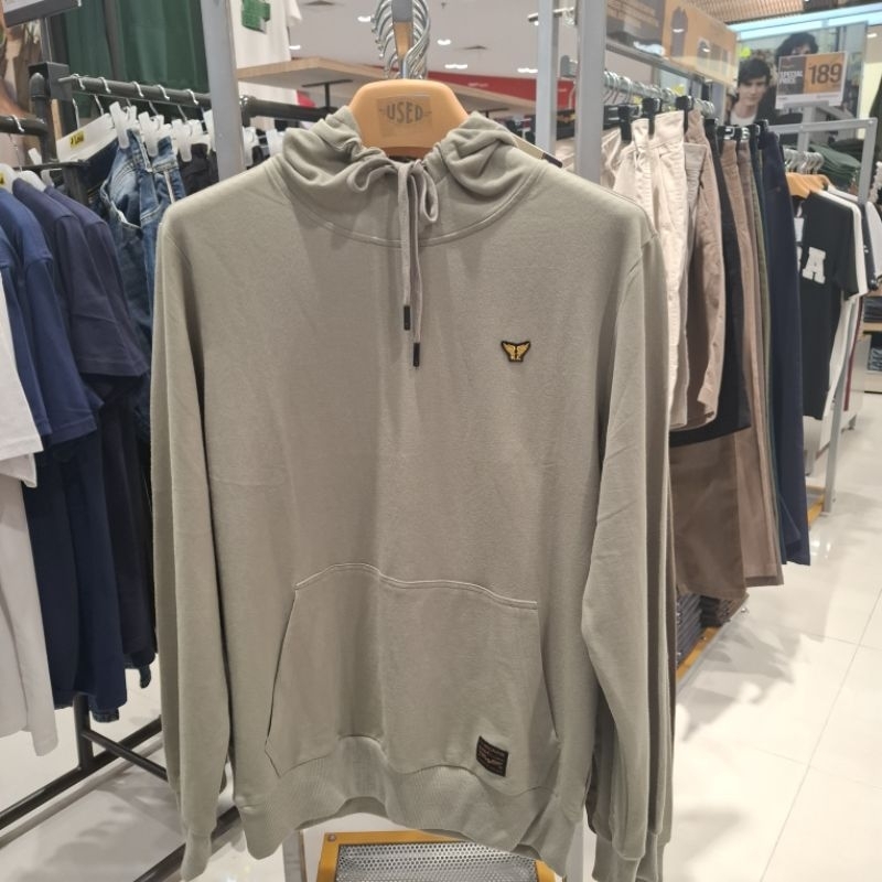 [EMBA CLASIC] Jacket hoodie pria bahan katun original Emba Uk S-Xl