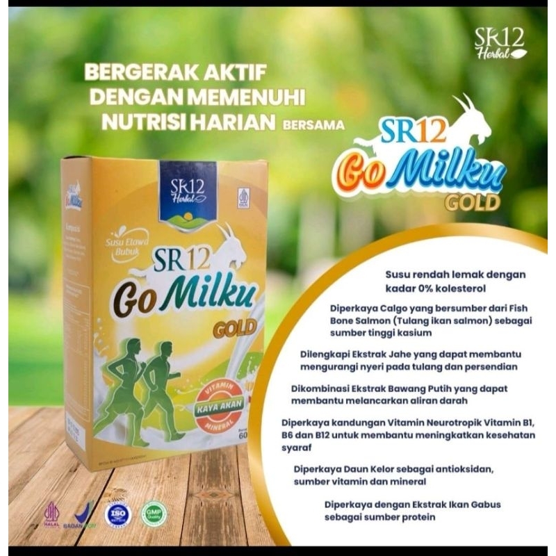 

SR12 Go Milku Gold 200 gr | Susu kambing Etawa | susu kesehatan | susu kesetahan tulang lansia