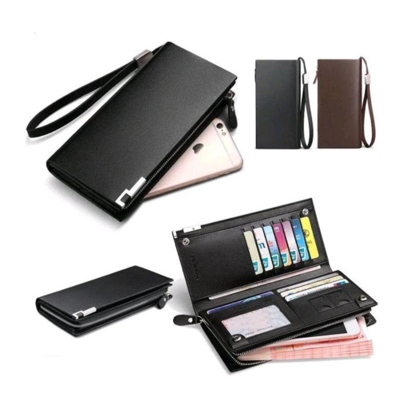 Dompet Pria Panjang Resleting Dompet Fashion