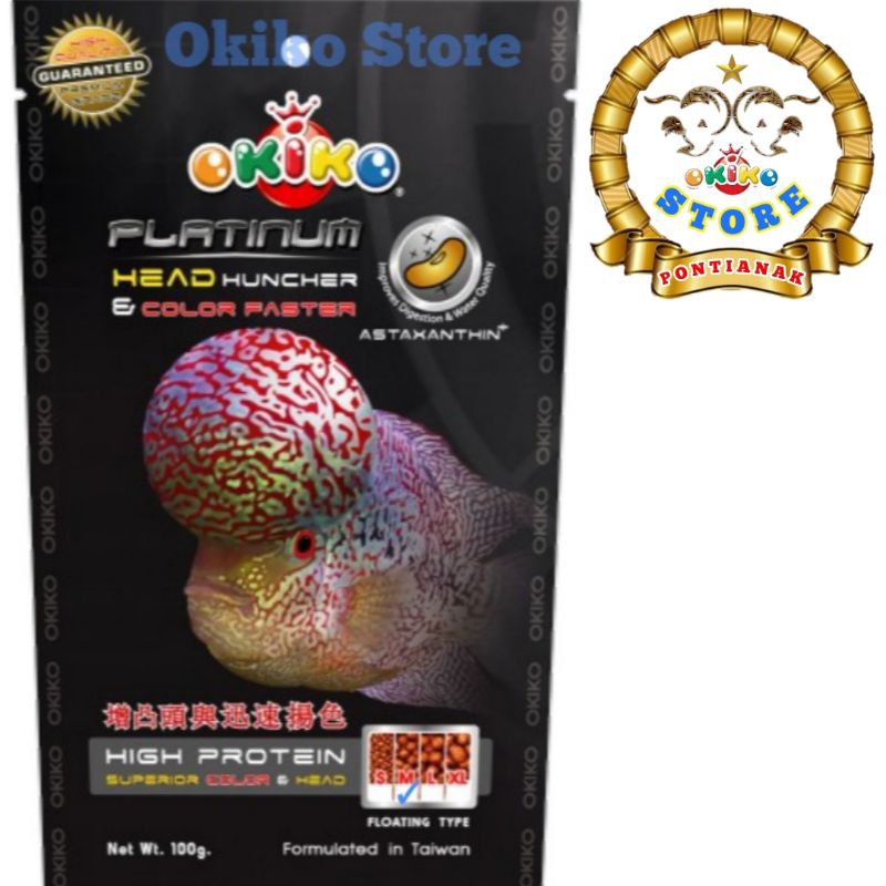 OKIKO PLATINUM OKIKO QUICK RED OKIKO HEAD UP 100G ORIGINAL