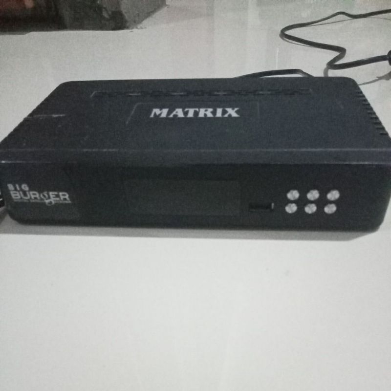 Receiver mpeg4 matrix big burger bekas