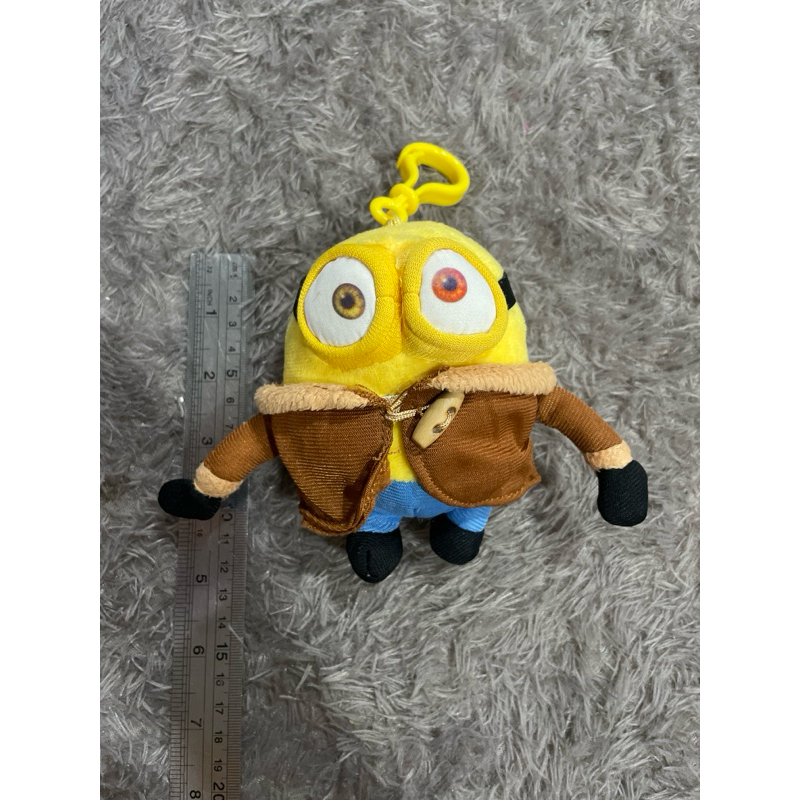 Boneka Ganci Minions jaket coklat Original