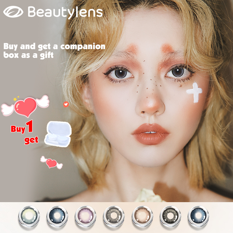 Live 40 Lensa 1 pasang Softlens Berwarna Lensa mata Ukuran 14.5mm Soflen Minus lensa warna soflens A