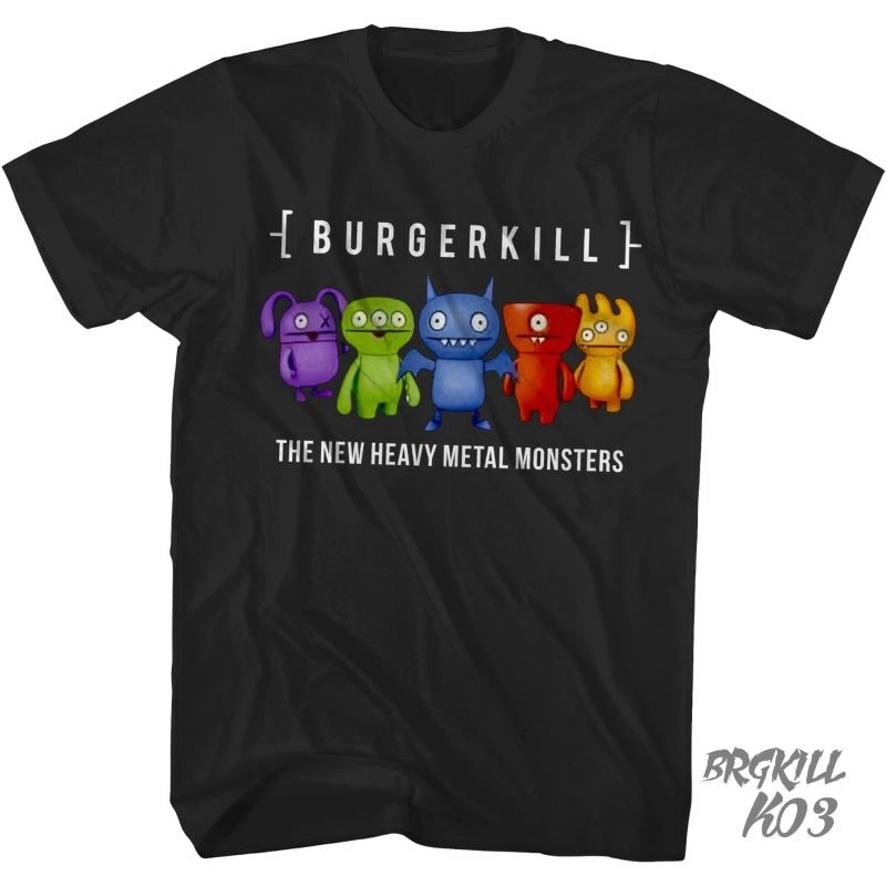 Kaos Burgerkill Baju Band Kaos Musik 24s Kaos Distro Pria Wanita