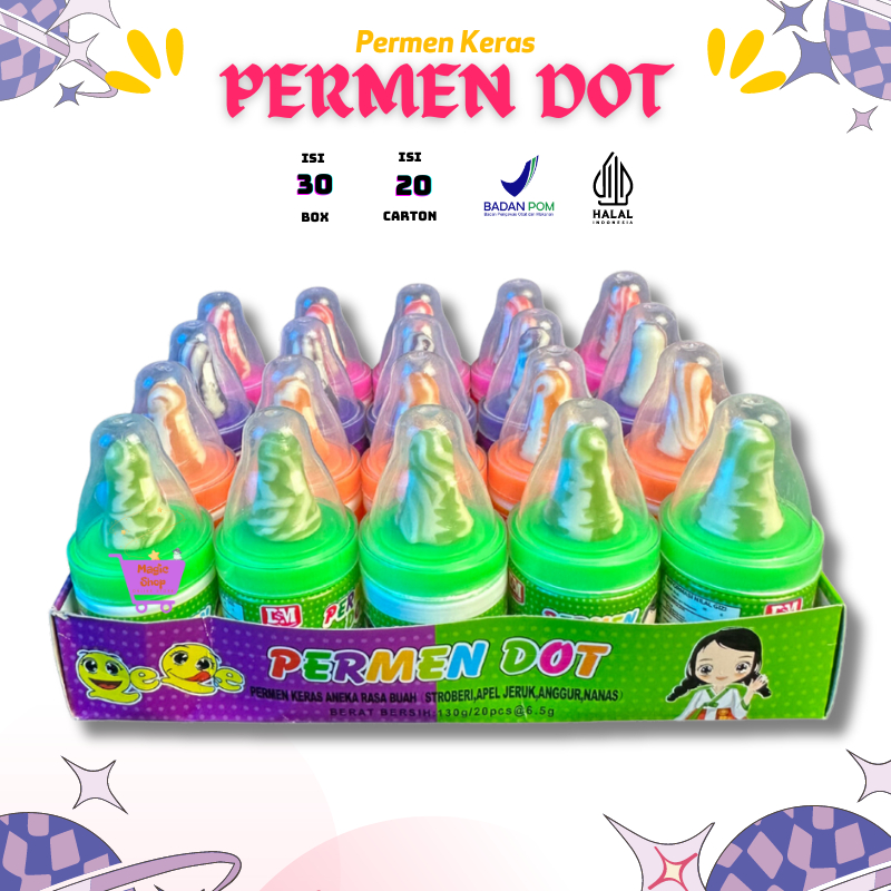 

PERMEN DOT KELINCI ISI 30 PCS / PERMEN LUNAK VIRAL