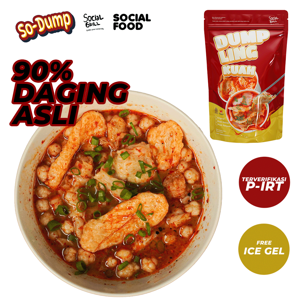 

DUMPLING PANGSIT KUAH - SODUMP DUMPLING KUAH 3 VARIAN RASA