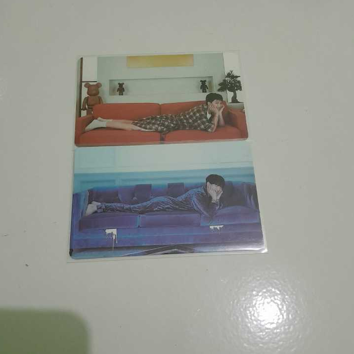 [Ready] Official Photocard PC Album BE Rebahan Kim Namjoon RM Suga Min Yoongi AgustD