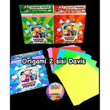 

kertas lipat origami davis 12x12 cm 2 sisi