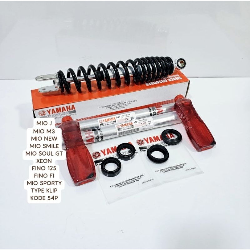 PAKET AS SHOCK MIO J M3 MIO NEW MIO SMILE MIO SOUL GT XEON FINO 125 FINO FI MIO SPORTY YAMAHA 54P SE