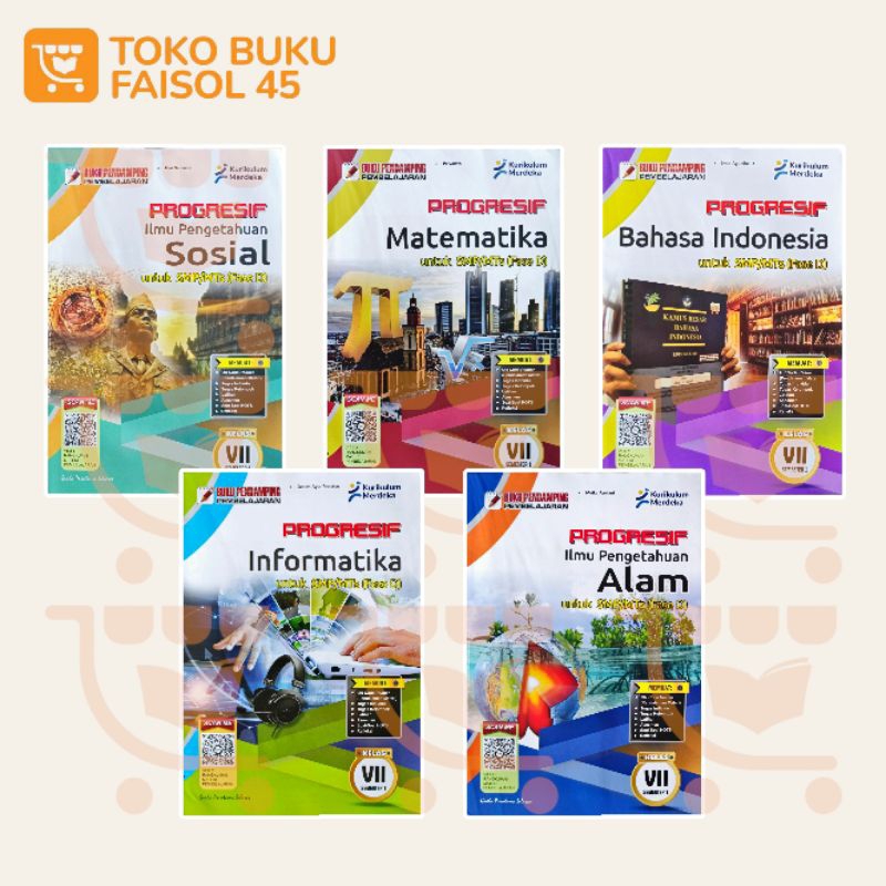 LKS Progresif Kelas 7 Semester 1 - Graha Printama Selaras - Kurikulum Merdeka