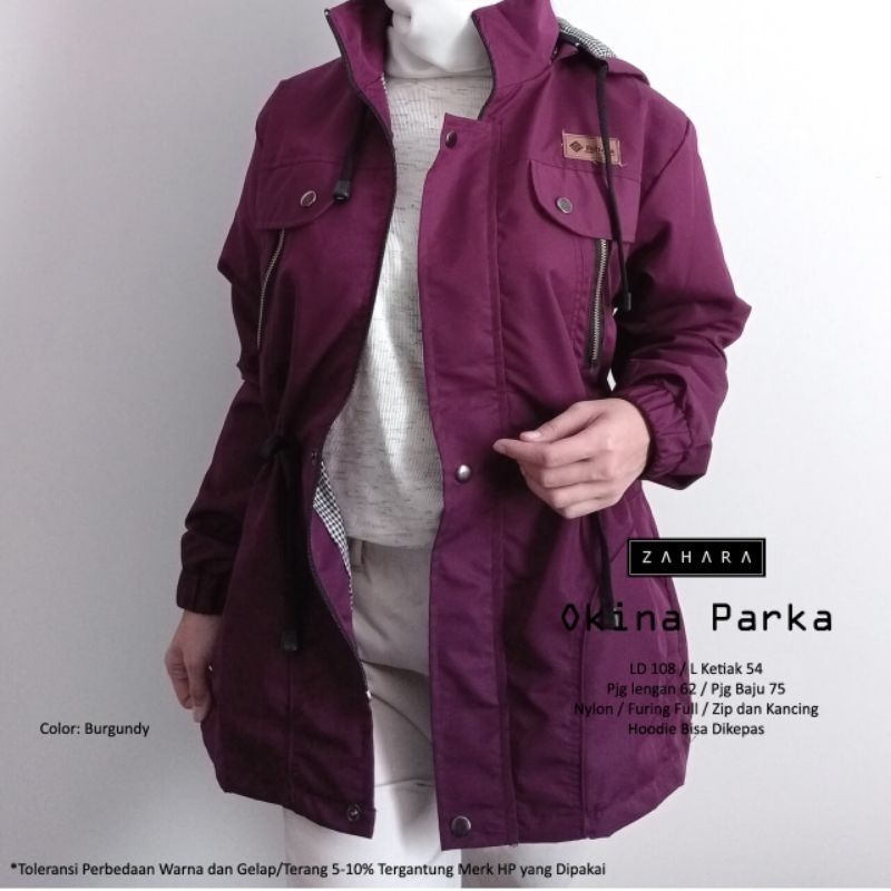 AKITA PARKA BY ZAHARA/NARA PARKA BY ZAHARA/OKINA PARKA BY ZAHARA/NAGOYA PARKA BY ZAHARA/GIFU PARKA/K