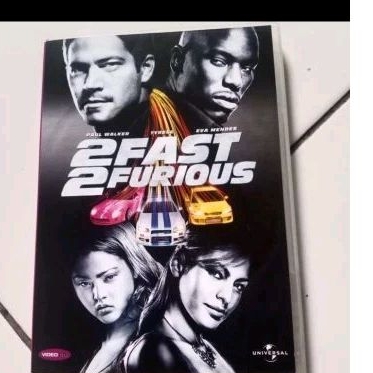 VCD Original 2 Fast 2 Furious Feat Paul Walker