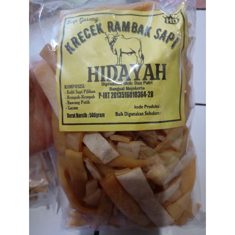 

KRUPUK RAMBAK KULIT SAPI ASLI MOJOKERTO