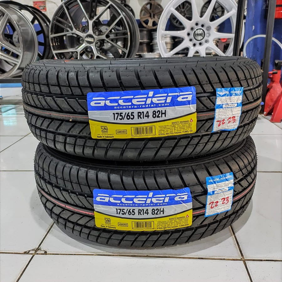 Ban Standar Brio Ayla Ring14 Ban Accelera 175 65 R14 Ban Mobil Tubeles