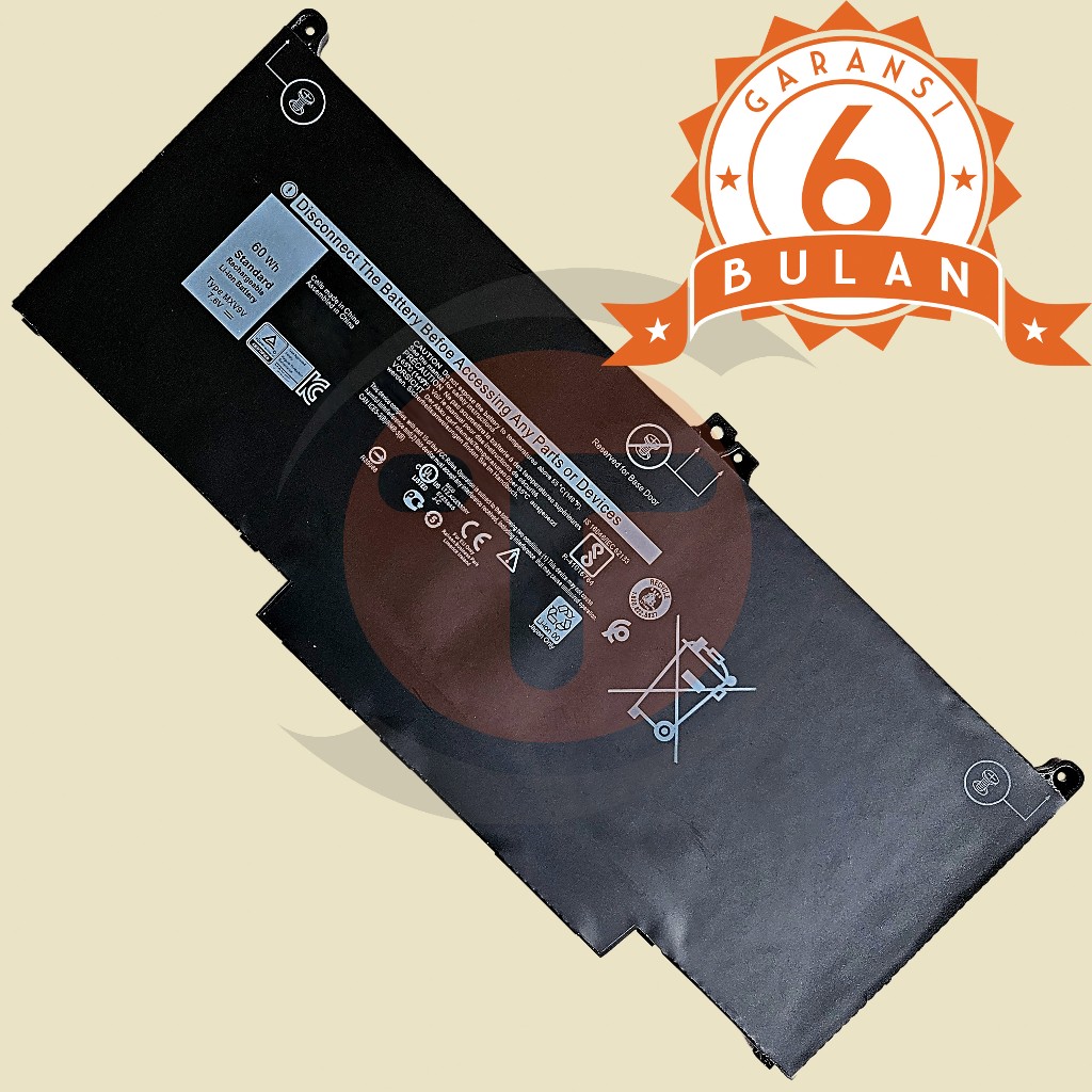 Baterai Untuk Dell Latitude 5300 5310 7300 7400 E5300 E5310 E7300 E7400 13-5300 2-in-1 Inspiron 7300