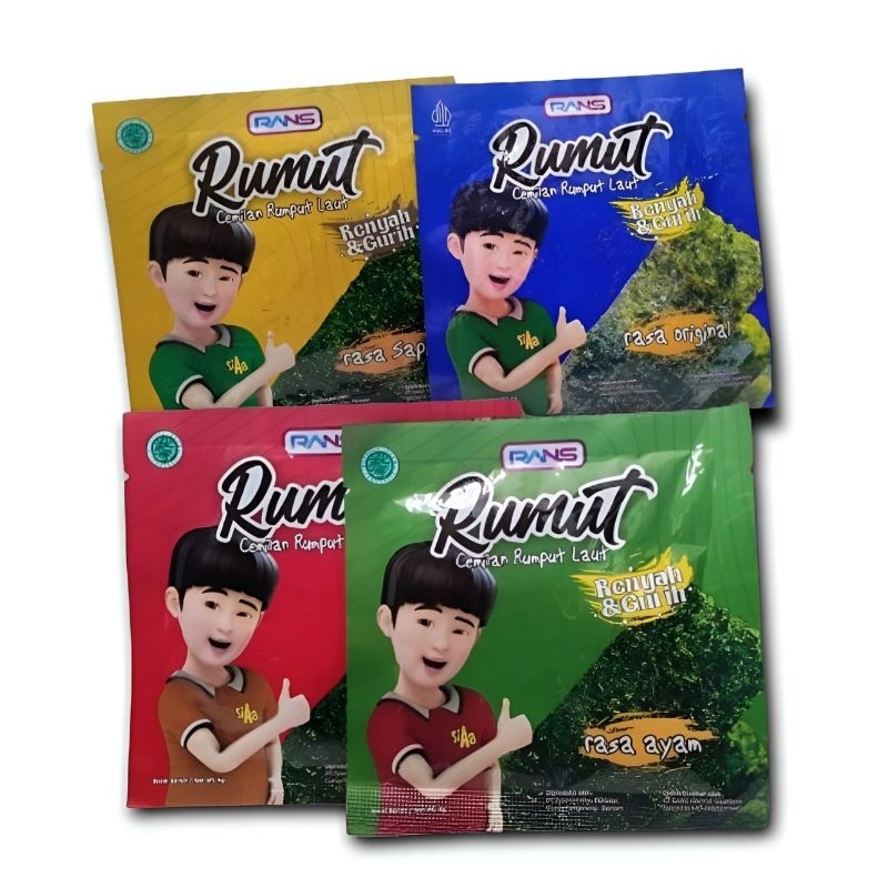 

Rumut Rumput Laut Sachet 4g