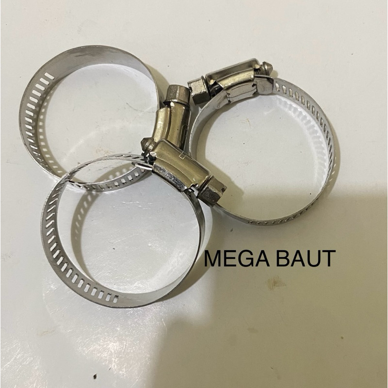 Klem kabel Karburator Motor Bebek Grand supra Jupiter dan vega klem 1 3/4” satu less