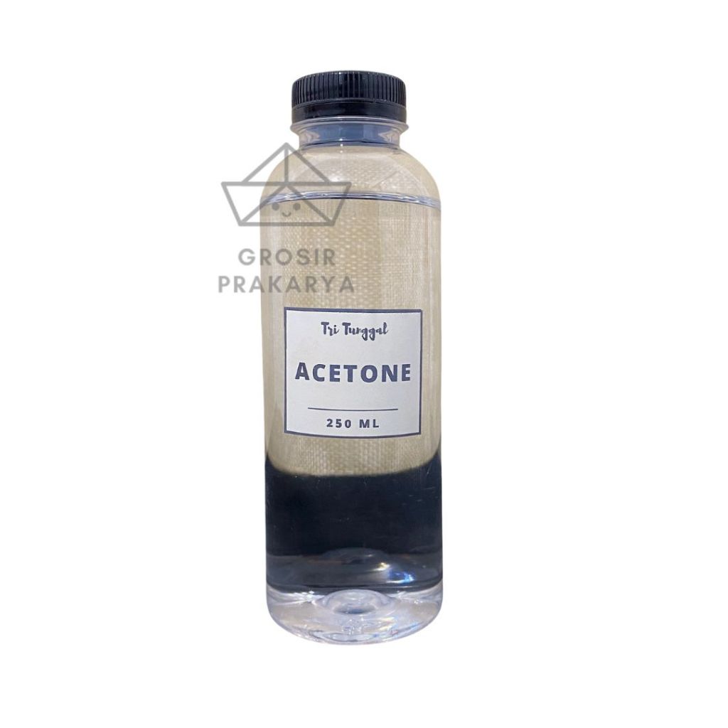 Cairan Aseton 250ml Nail Polish Remover Pembersih Kutek Penghilang Cat Kuku Mesin 3D Printing Peluna