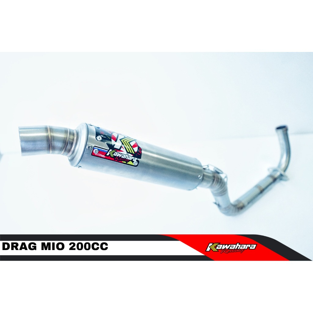Kawahara Exhaust / Knalpot Drag Mio 200cc