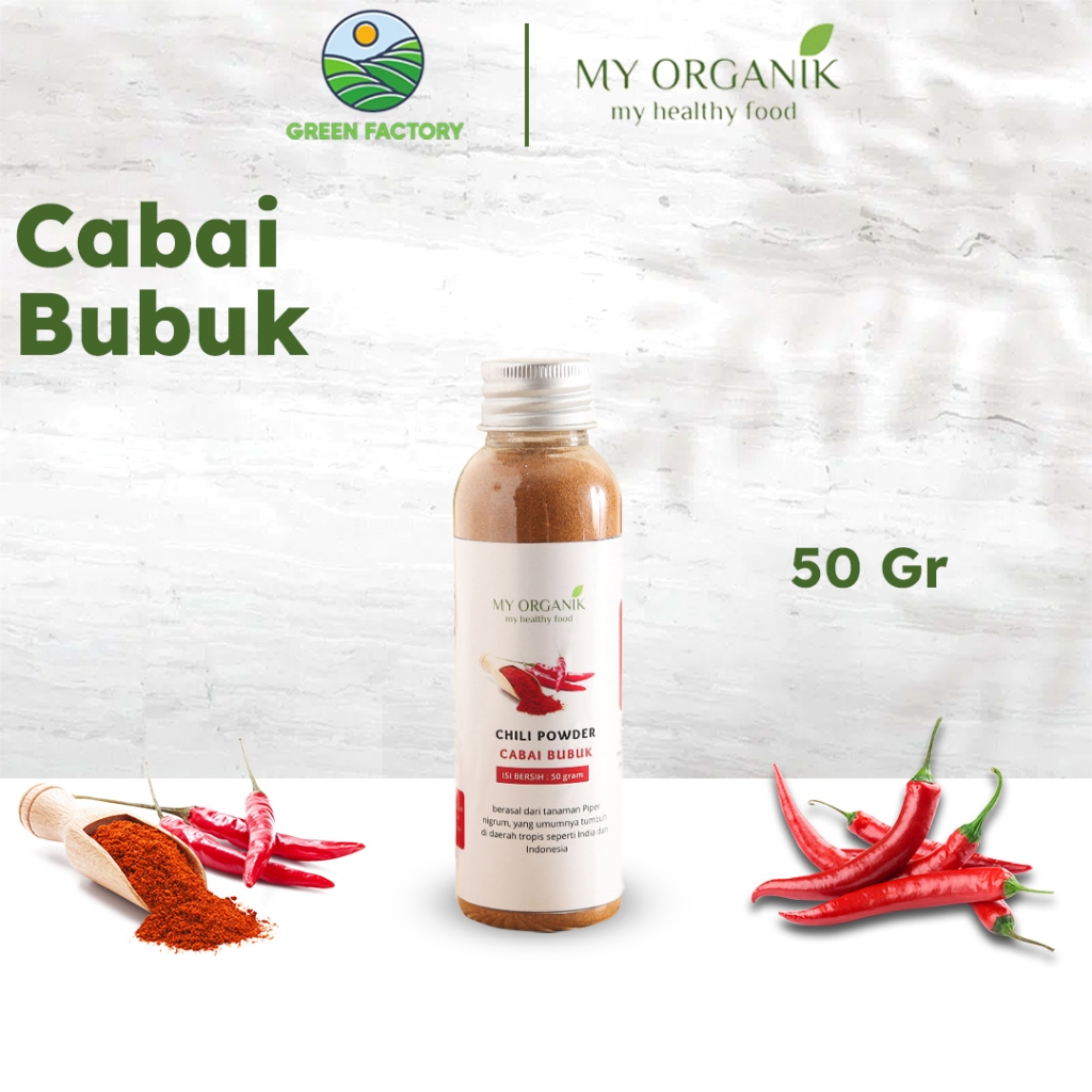 

My Organik Cabay Bubuk Halus 50gr chili powder