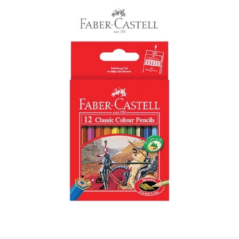 

Pus (12set) Pensil Warna Faber Castell 12w Pendek