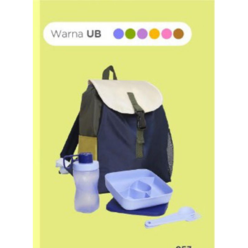 paket bekal snappy set tulipware