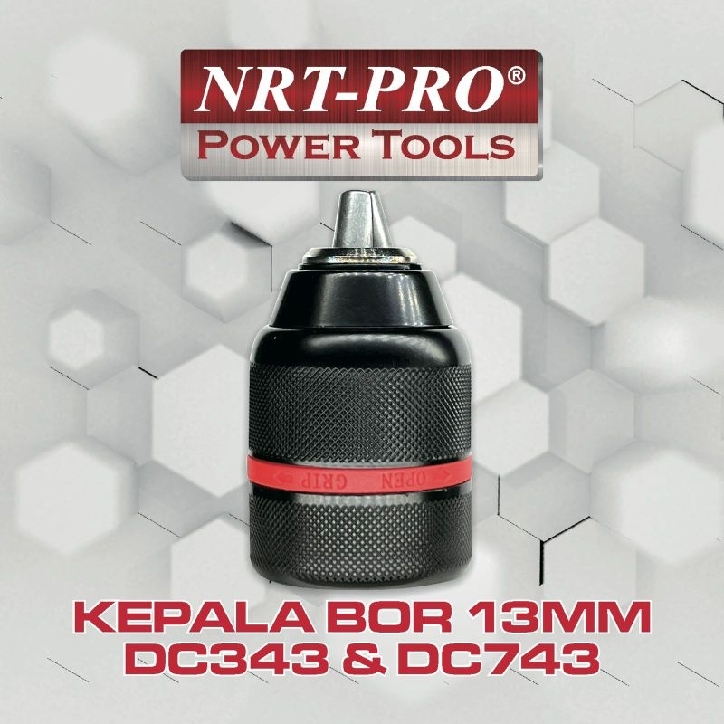 Kepala Bor 13mm 343&743 NRT PRO