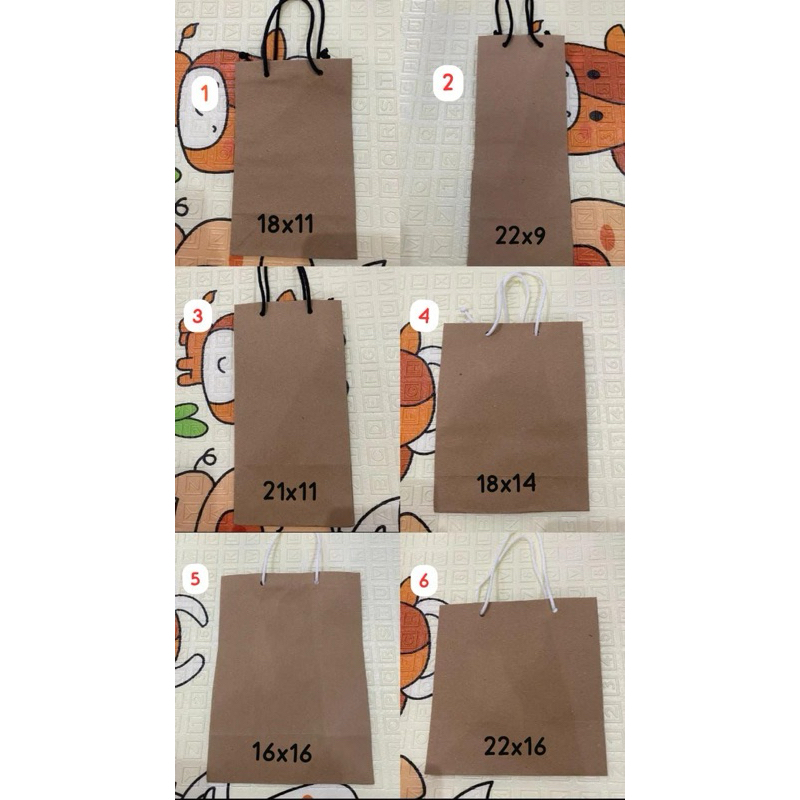 

Paper Bag kado Hadiah Polos bahan Premium beragam ukuran