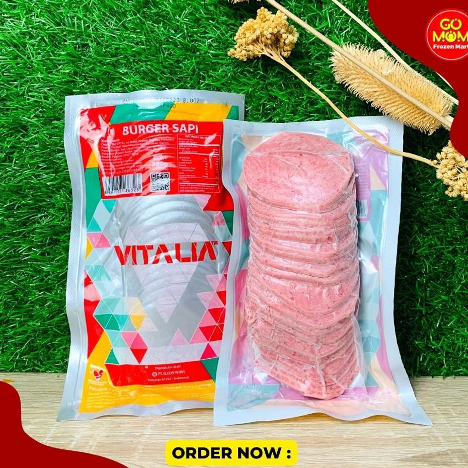 

VITALIA BURGER MINI SAPI 280GR ISI 20