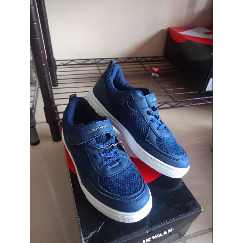 SALE Sepatu Anak Airwalk Navy Grey Blue Size 30-36