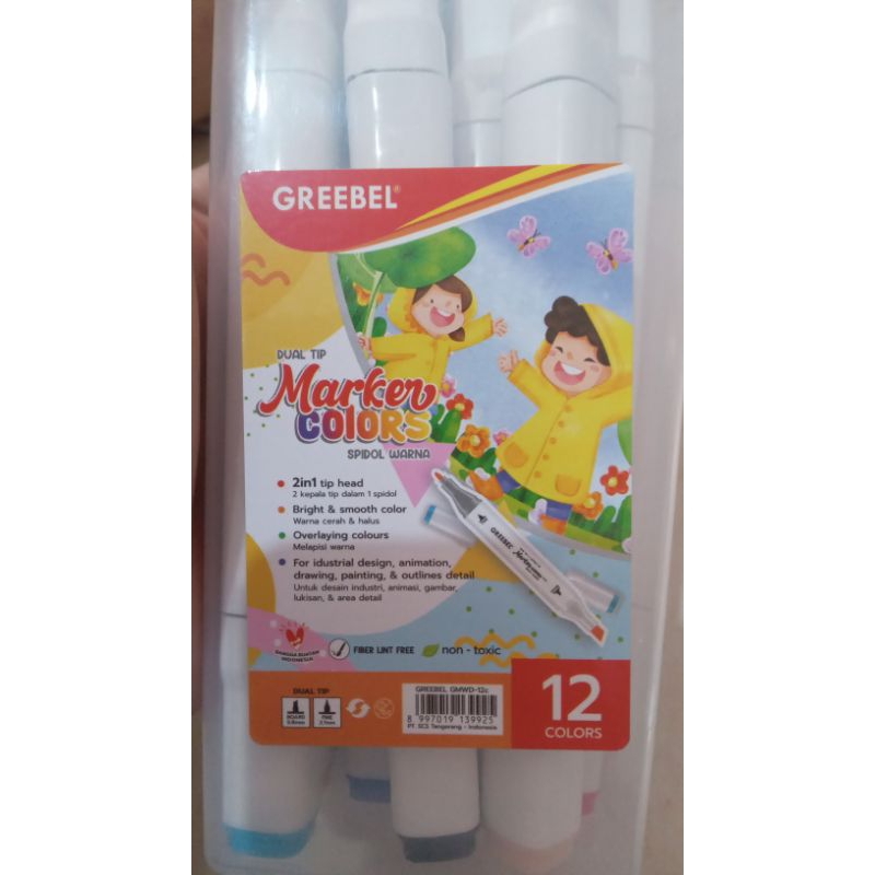 

WATER MARKER DUAL HEAD GREEBEL/Spidol