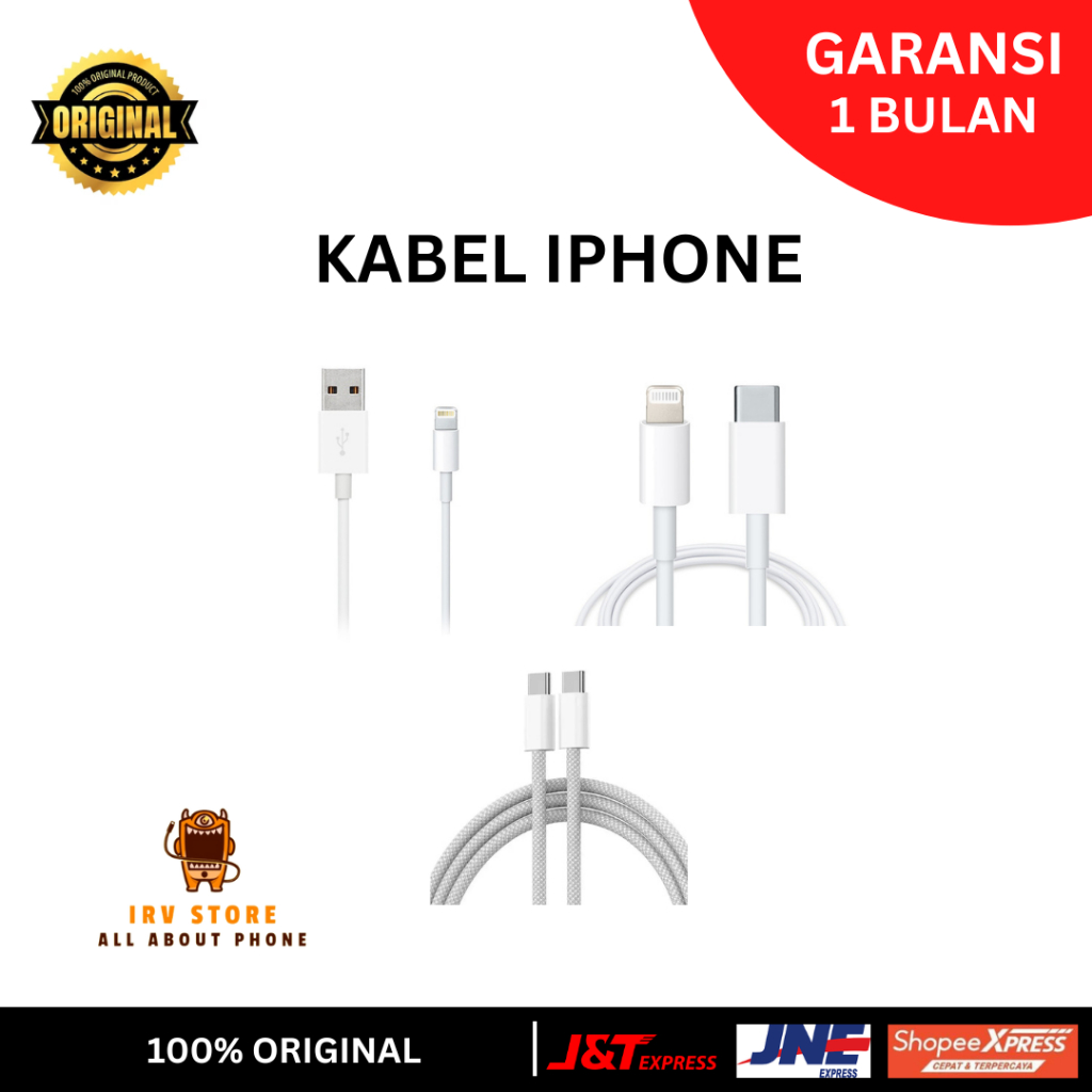 KABEL IPHONE ORIGINAL
