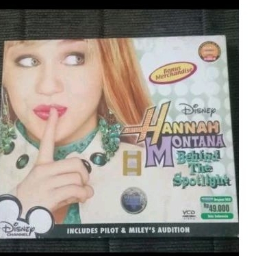 VCD Original Hannah Montana - Behind the Spotlight Disney